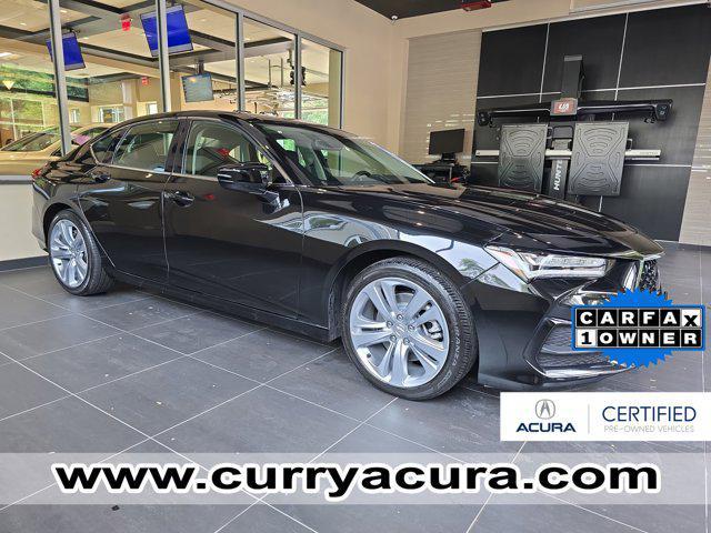 used 2022 Acura TLX car, priced at $31,000
