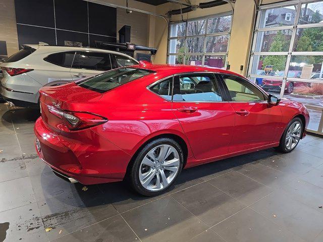 used 2021 Acura TLX car, priced at $27,500