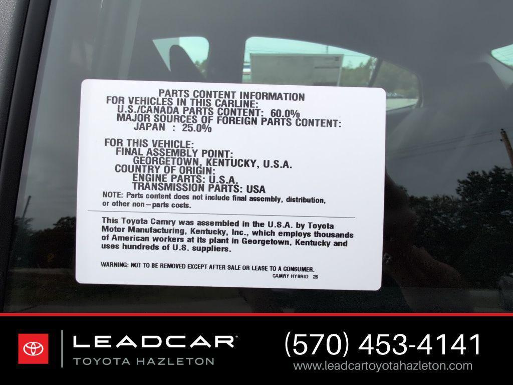 new 2026 Toyota Camry car, priced at $32,428