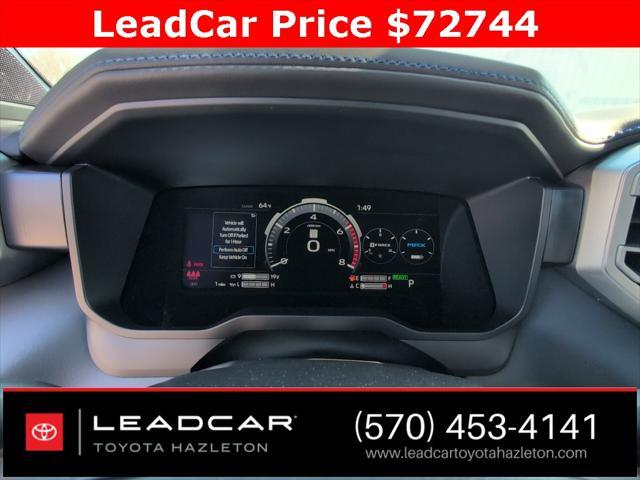new 2025 Toyota Tundra Hybrid car, priced at $72,744
