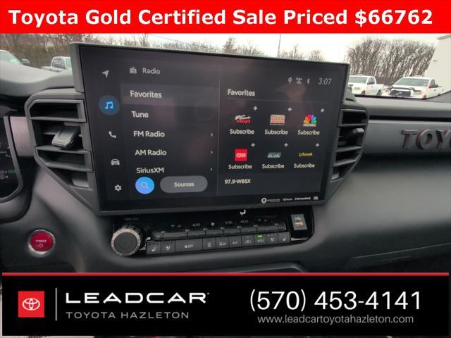 used 2024 Toyota Tundra Hybrid car, priced at $66,762