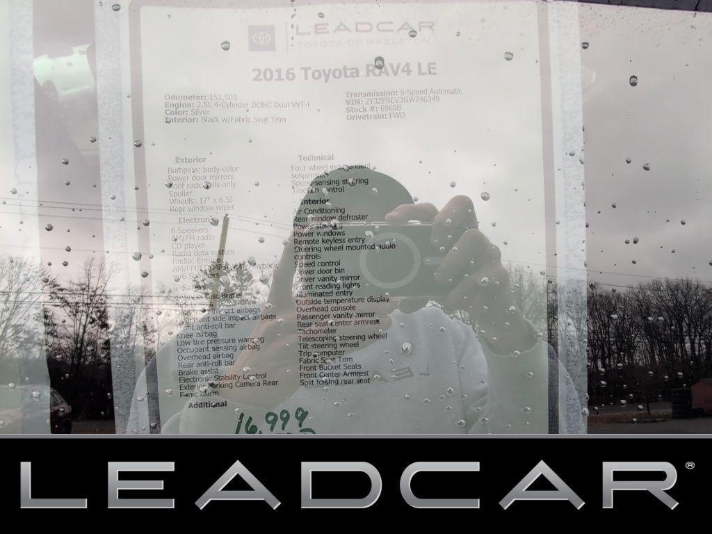 used 2016 Toyota RAV4 car, priced at $14,499