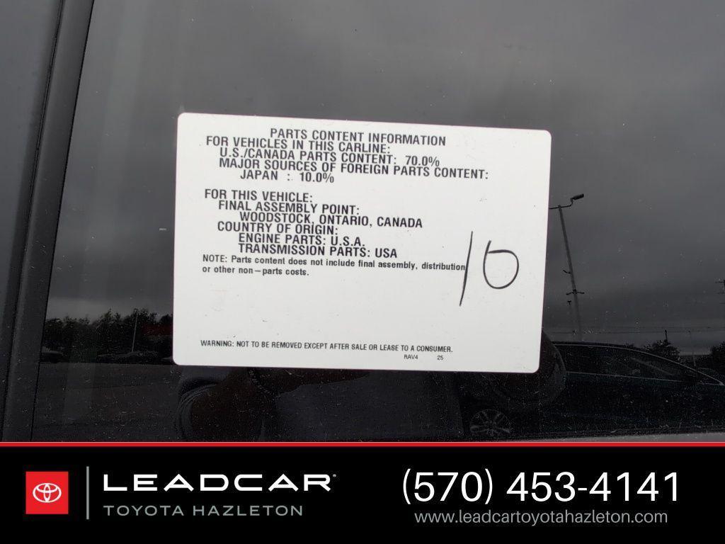 new 2025 Toyota RAV4 car, priced at $31,999
