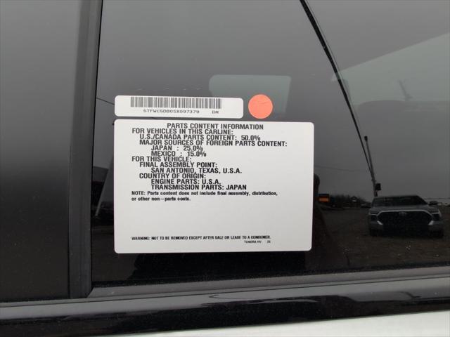 new 2025 Toyota Tundra Hybrid car, priced at $67,379
