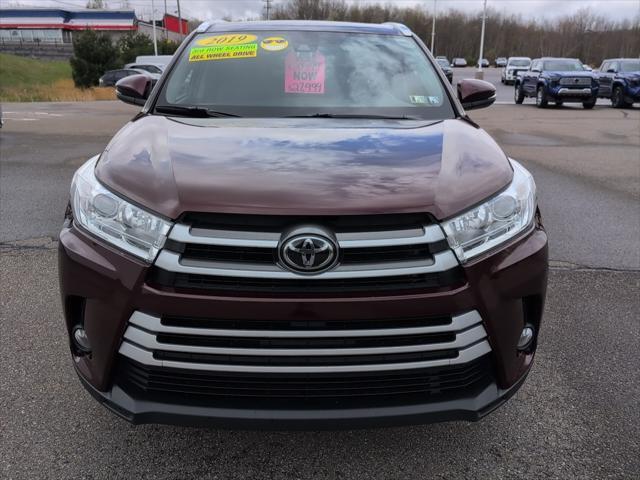 used 2019 Toyota Highlander car, priced at $27,999