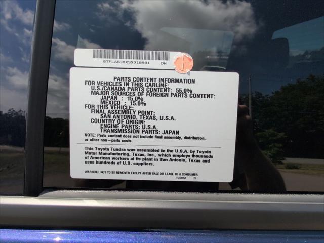 new 2025 Toyota Tundra car, priced at $51,250