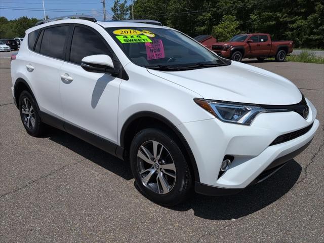 used 2018 Toyota RAV4 car, priced at $19,999