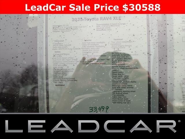 used 2023 Toyota RAV4 car, priced at $29,999