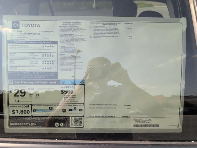 new 2025 Toyota RAV4 car, priced at $37,939