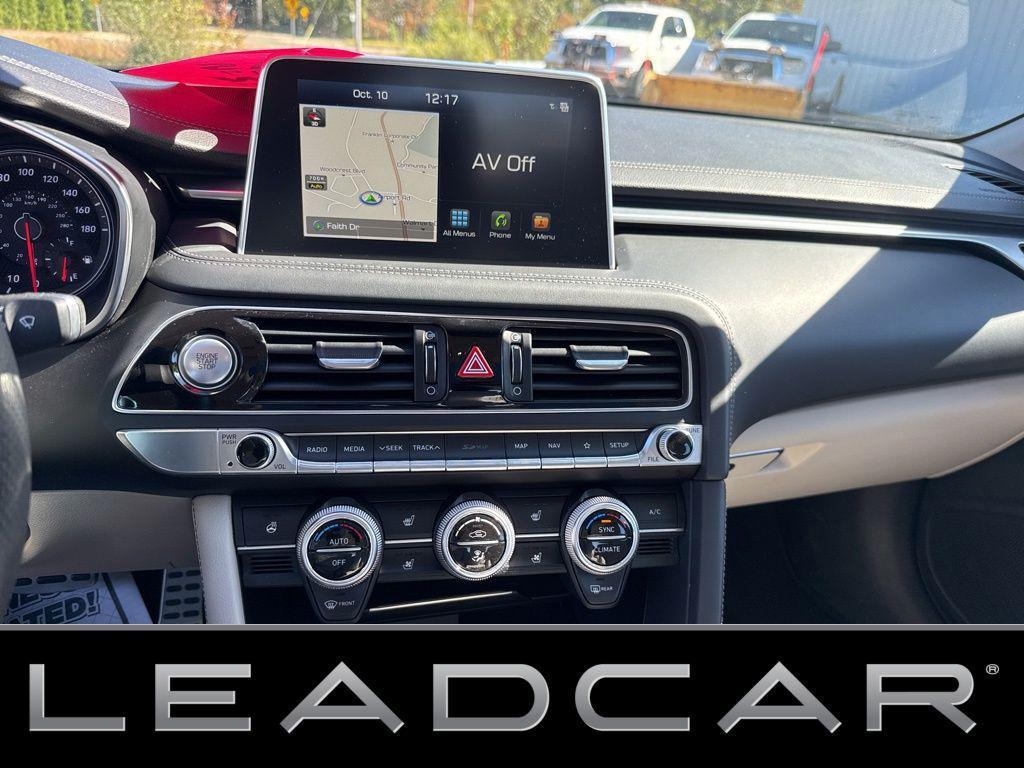 used 2019 Genesis G70 car, priced at $18,999
