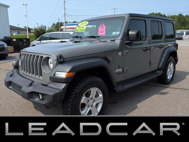 used 2020 Jeep Wrangler Unlimited car, priced at $27,499