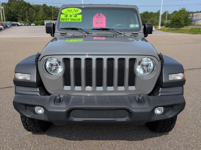 used 2020 Jeep Wrangler Unlimited car, priced at $27,499