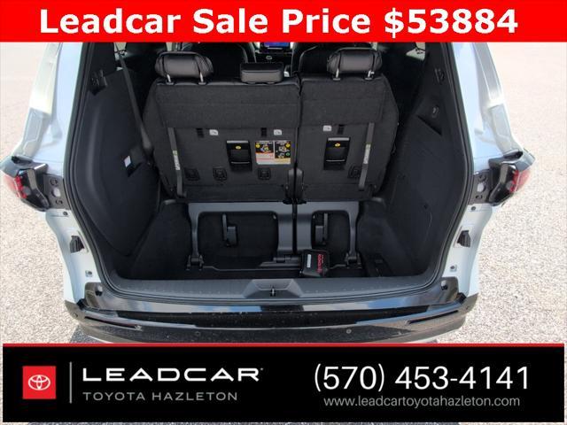 new 2025 Toyota Sienna car, priced at $53,884