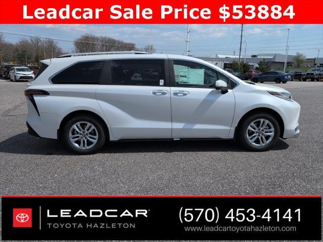 new 2025 Toyota Sienna car, priced at $53,884