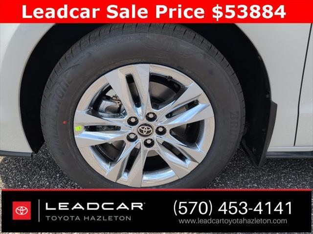 new 2025 Toyota Sienna car, priced at $53,884
