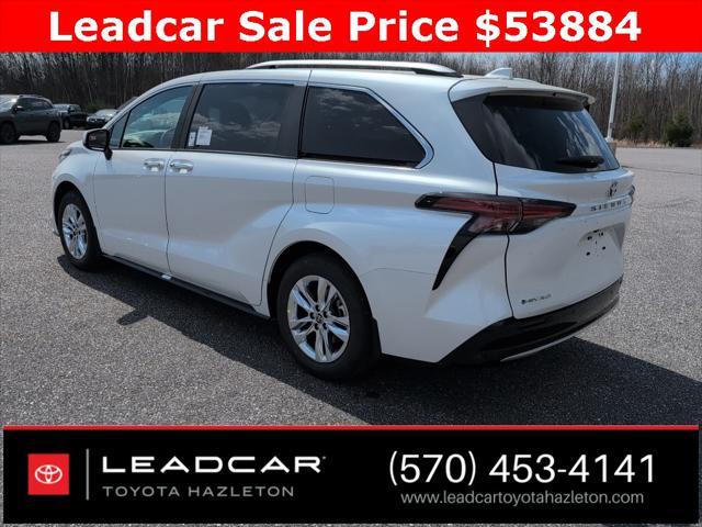 new 2025 Toyota Sienna car, priced at $53,884