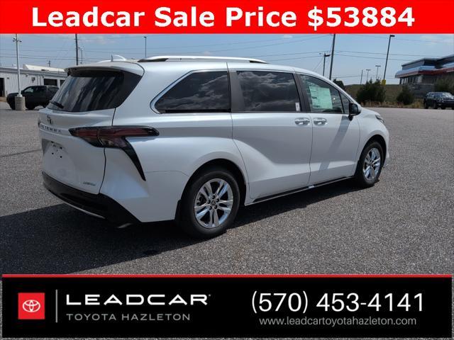 new 2025 Toyota Sienna car, priced at $53,884