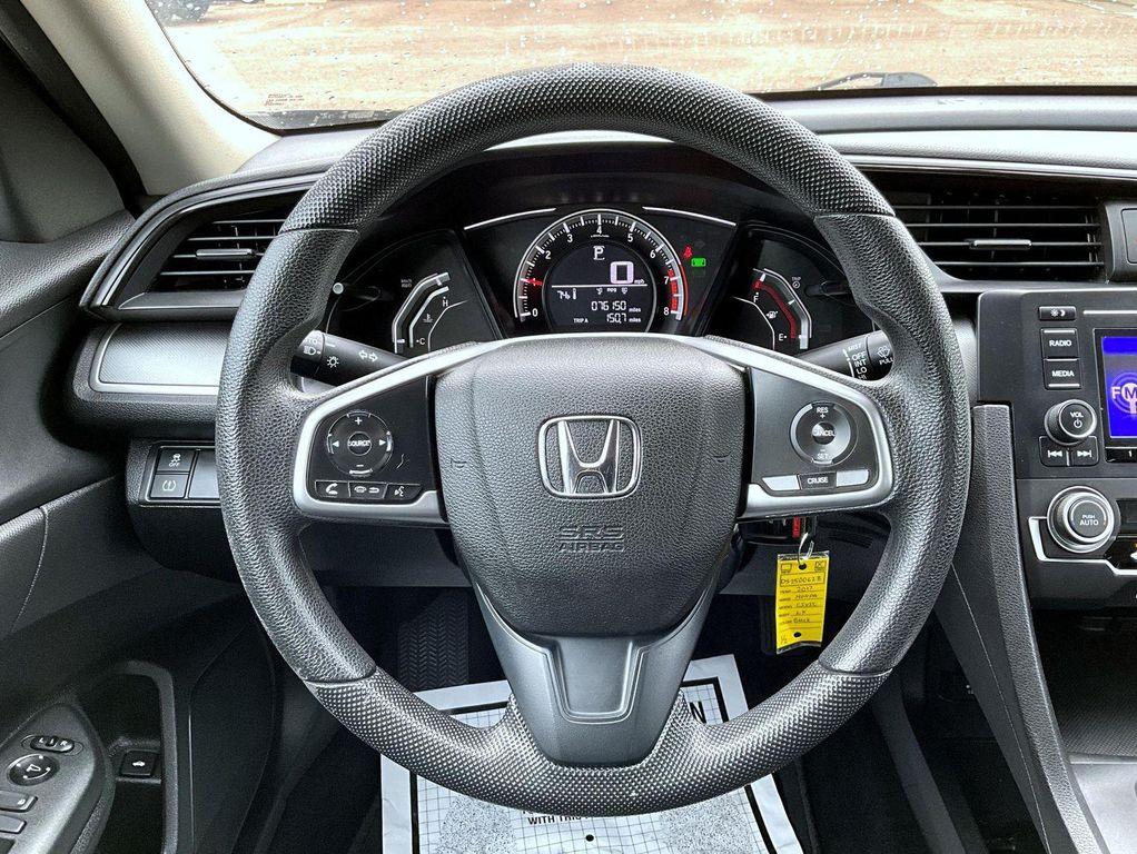 used 2017 Honda Civic car, priced at $16,756