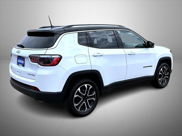 used 2022 Jeep Compass car, priced at $25,032