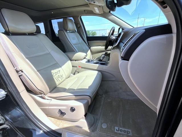 used 2017 Jeep Grand Cherokee car, priced at $17,638