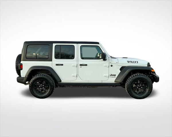 used 2021 Jeep Wrangler Unlimited car, priced at $32,636