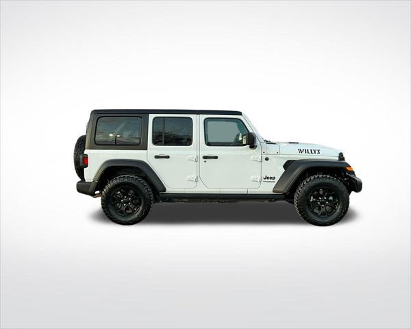 used 2021 Jeep Wrangler Unlimited car, priced at $33,042