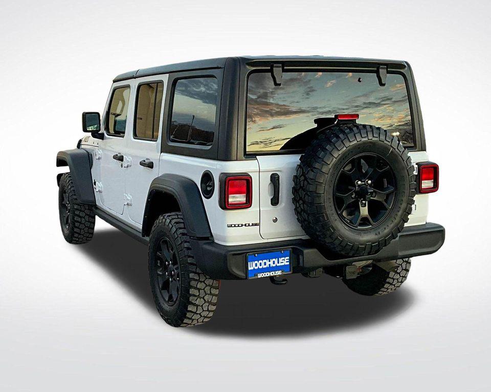 used 2021 Jeep Wrangler Unlimited car, priced at $30,585