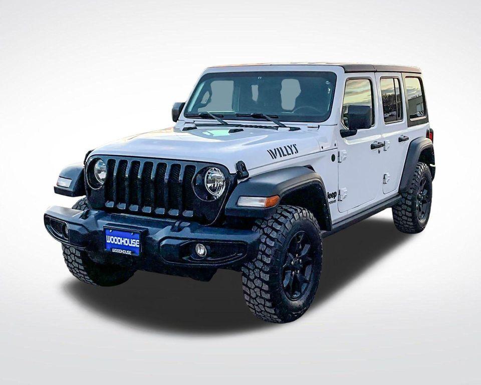 used 2021 Jeep Wrangler Unlimited car, priced at $30,585