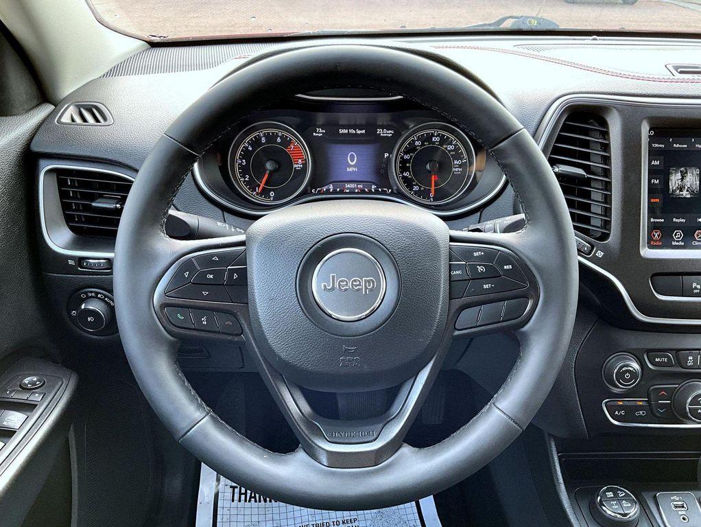 used 2019 Jeep Cherokee car, priced at $23,386