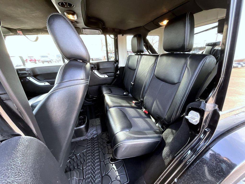 used 2015 Jeep Wrangler Unlimited car, priced at $17,335