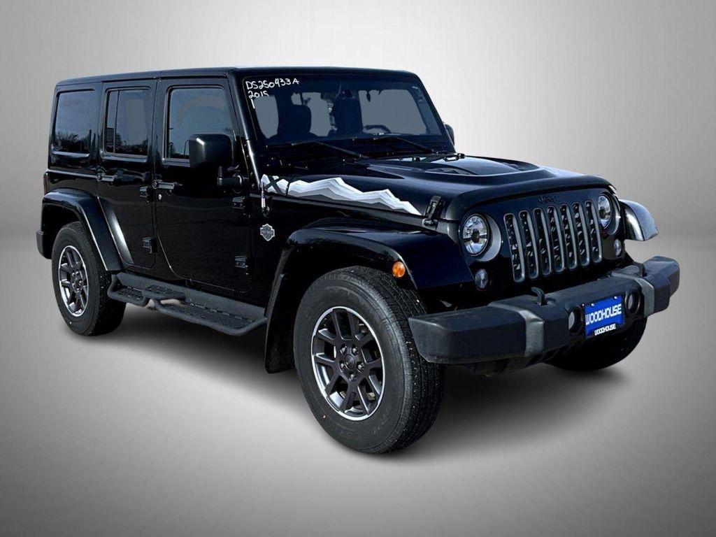 used 2015 Jeep Wrangler Unlimited car, priced at $17,335