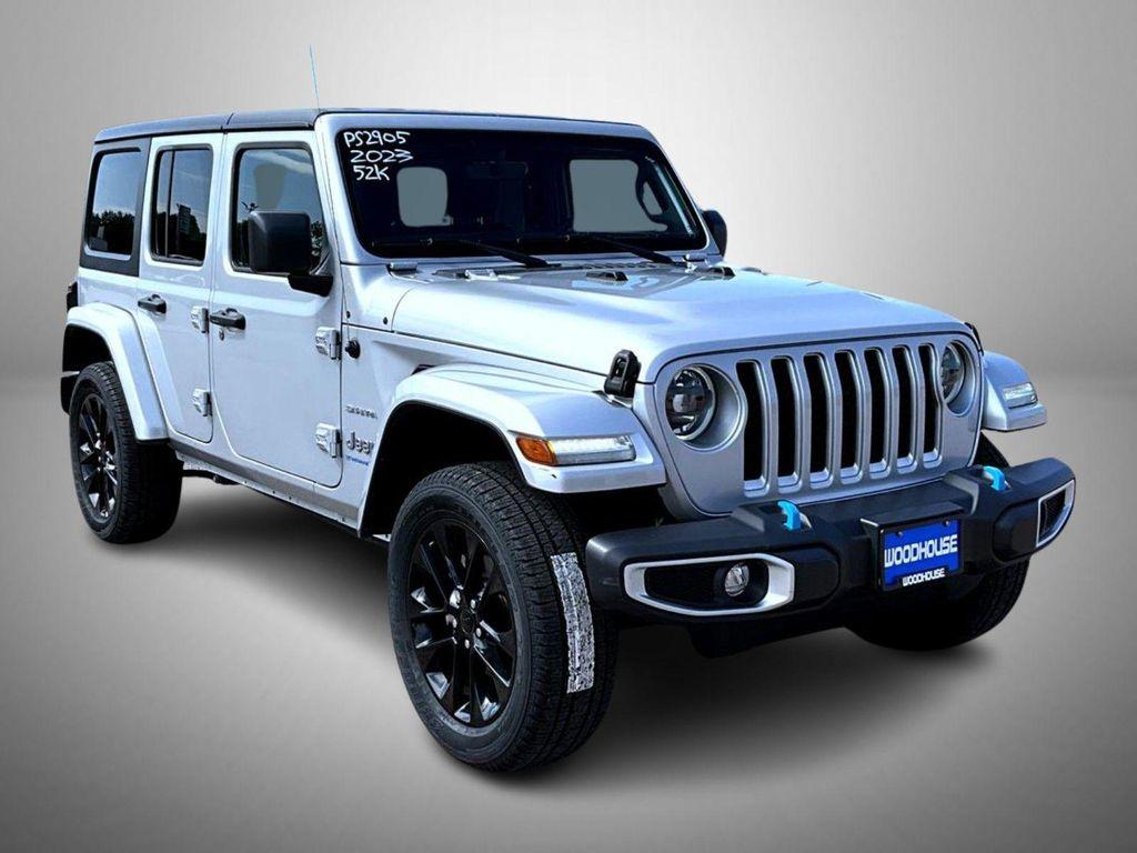 used 2023 Jeep Wrangler 4xe car, priced at $32,856