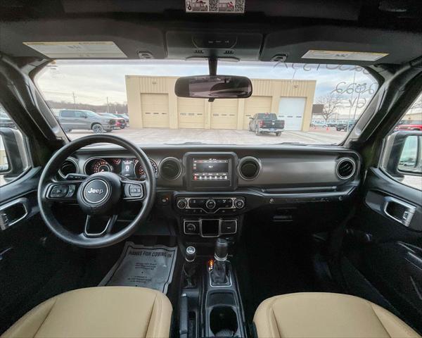 used 2022 Jeep Wrangler car, priced at $27,460