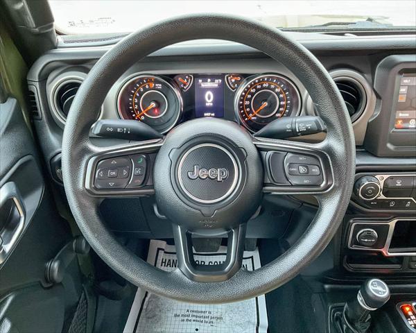 used 2022 Jeep Wrangler car, priced at $27,460