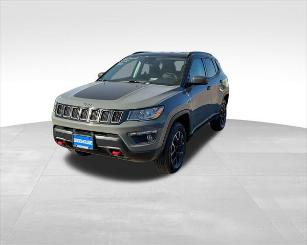 used 2021 Jeep Compass car, priced at $19,997