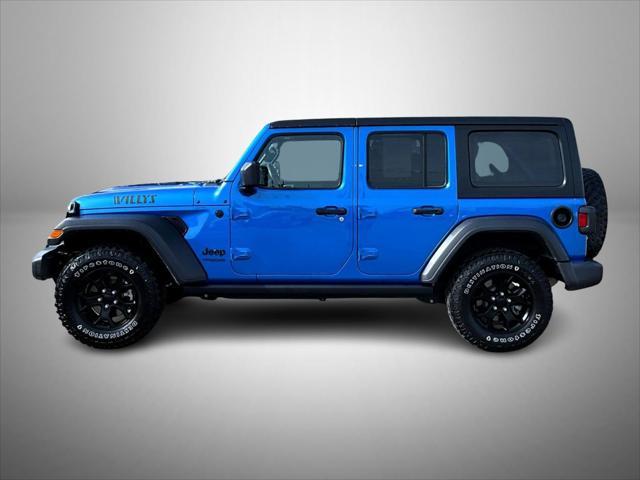 used 2021 Jeep Wrangler Unlimited car, priced at $29,918
