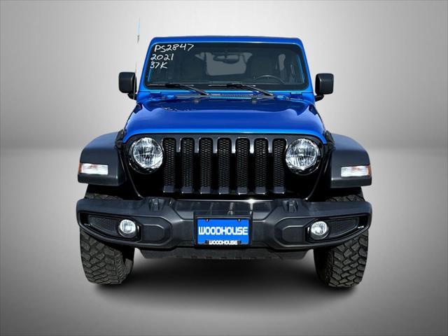 used 2021 Jeep Wrangler Unlimited car, priced at $29,918