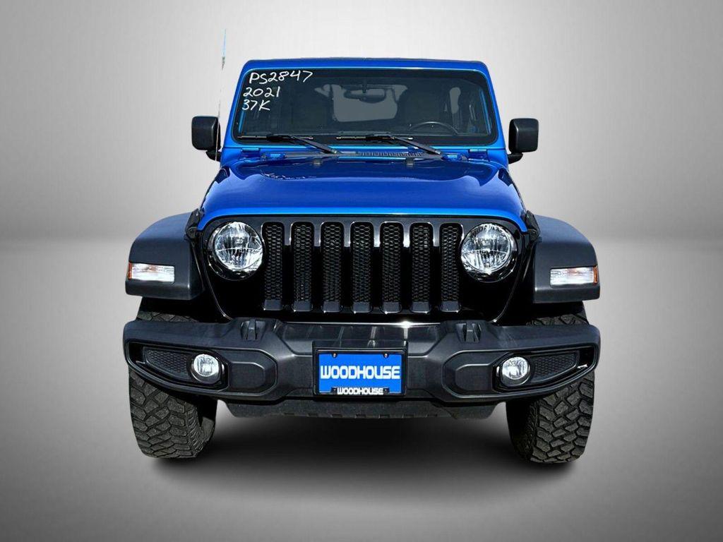 used 2021 Jeep Wrangler Unlimited car, priced at $29,918