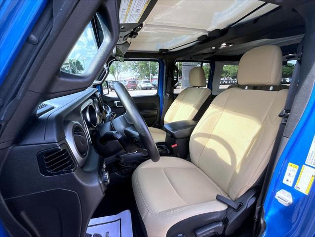 used 2021 Jeep Wrangler Unlimited car, priced at $29,918