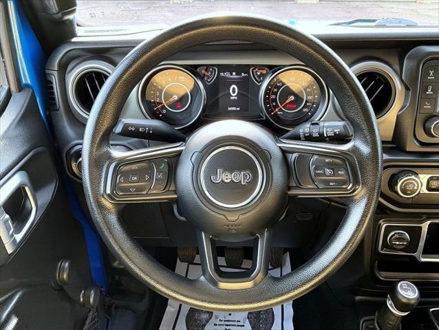 used 2021 Jeep Wrangler Unlimited car, priced at $29,918