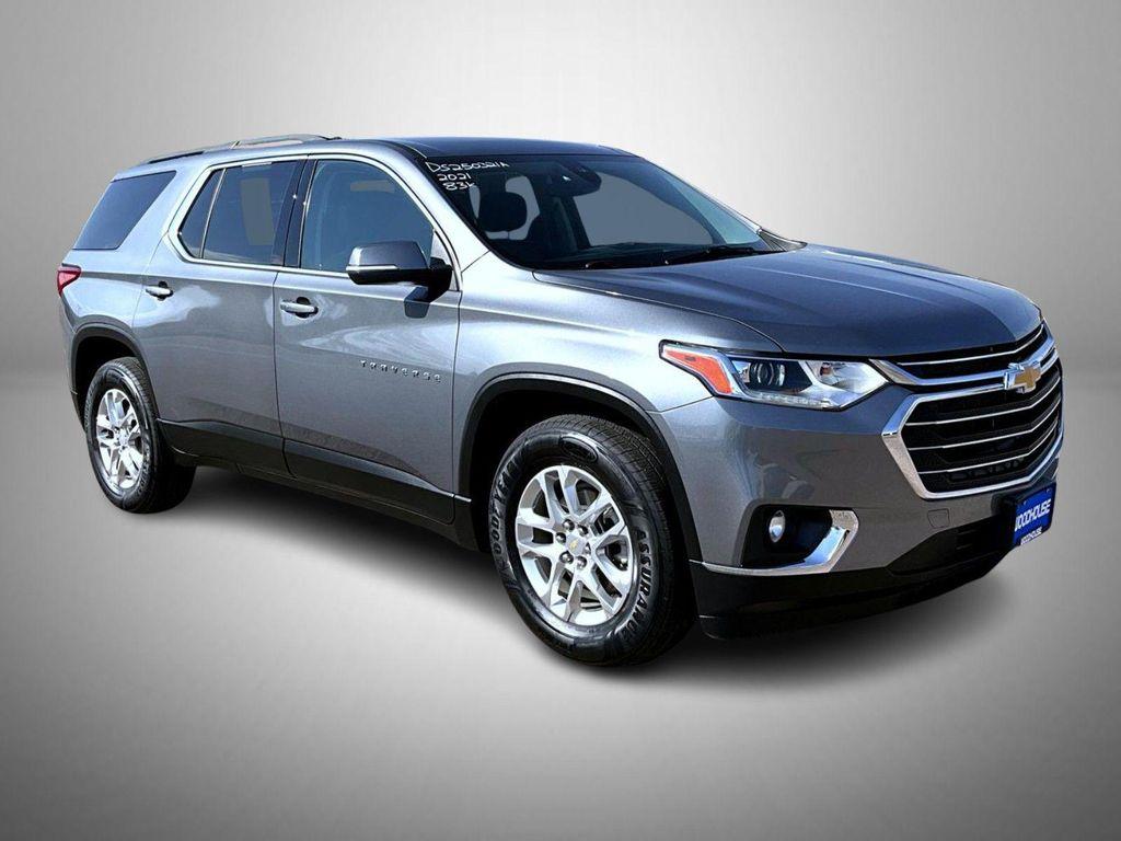 used 2021 Chevrolet Traverse car, priced at $24,499