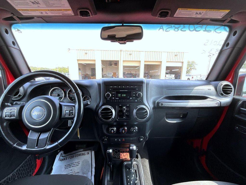 used 2015 Jeep Wrangler Unlimited car, priced at $18,850