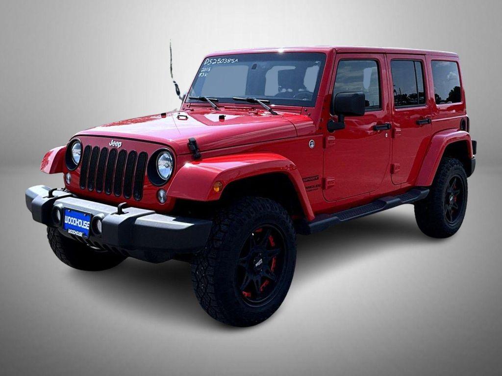 used 2015 Jeep Wrangler Unlimited car, priced at $18,850