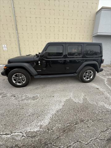 used 2021 Jeep Wrangler Unlimited car, priced at $32,378