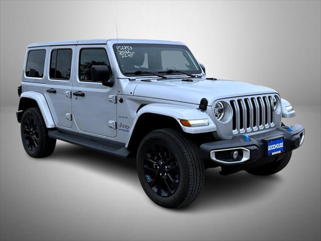 used 2022 Jeep Wrangler Unlimited 4xe car, priced at $35,203