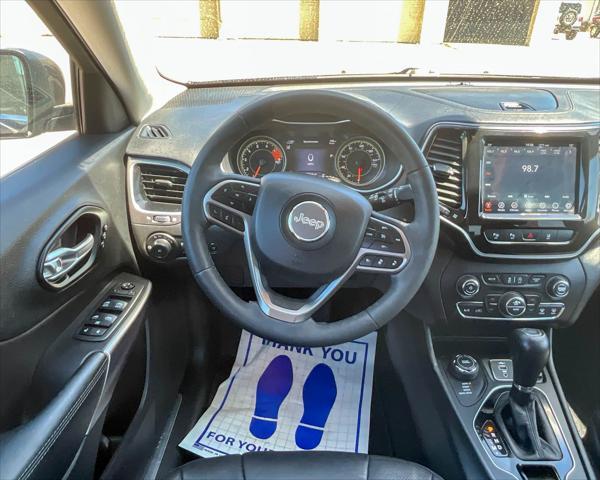 used 2021 Jeep Cherokee car, priced at $26,989