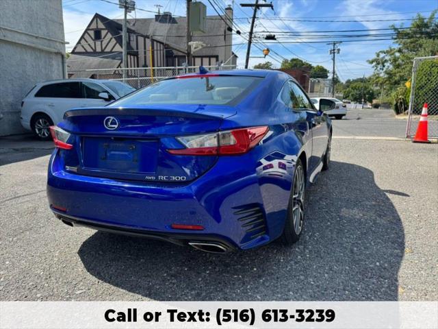 used 2016 Lexus RC 300 car, priced at $18,695