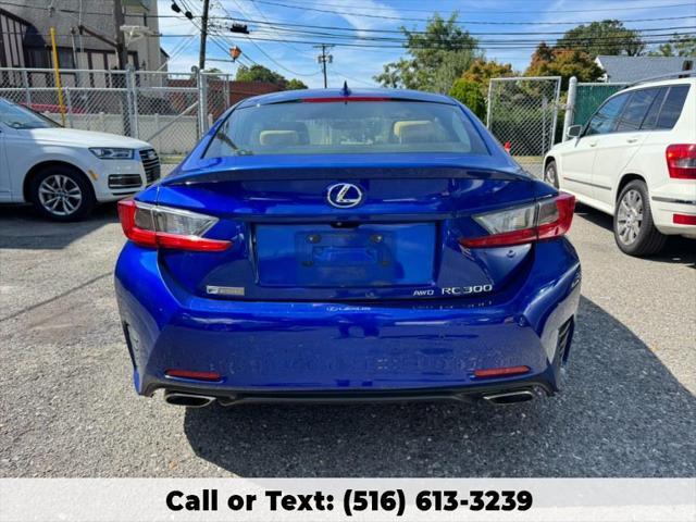 used 2016 Lexus RC 300 car, priced at $18,695