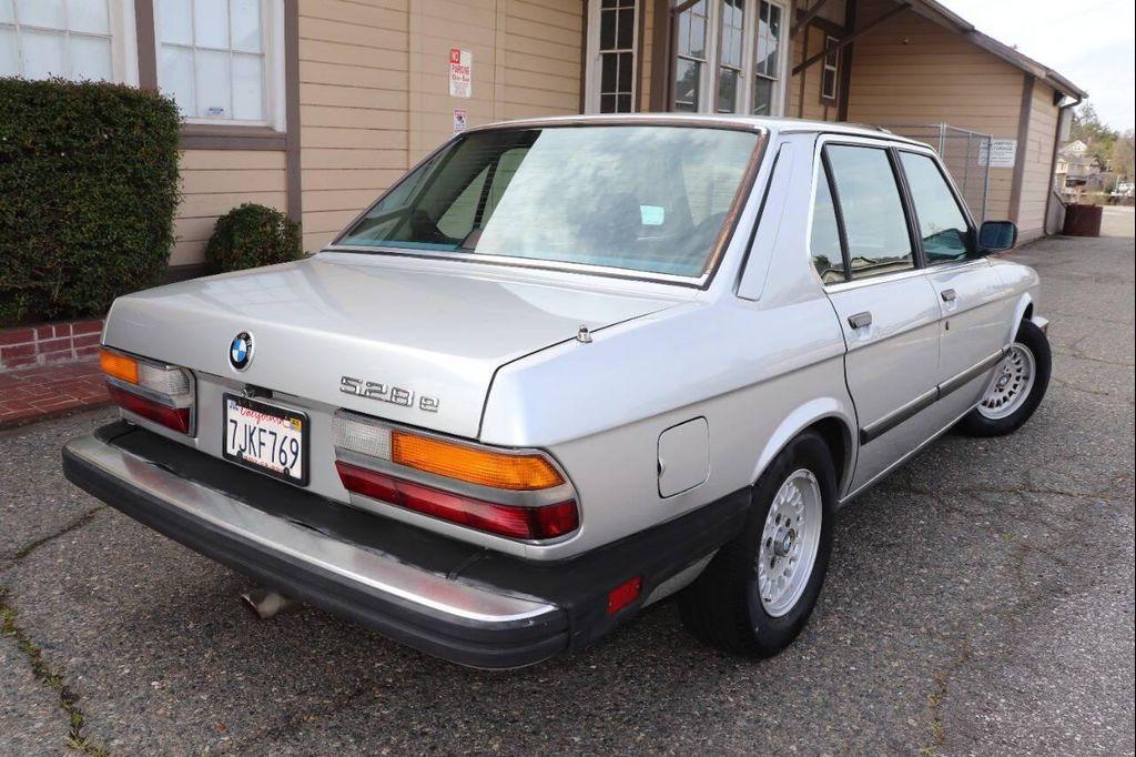 used 1986 BMW 528 car, priced at $5,300