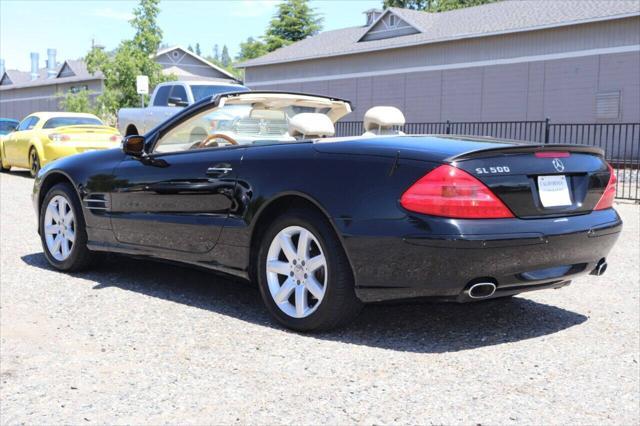 used 2003 Mercedes-Benz SL-Class car, priced at $5,980